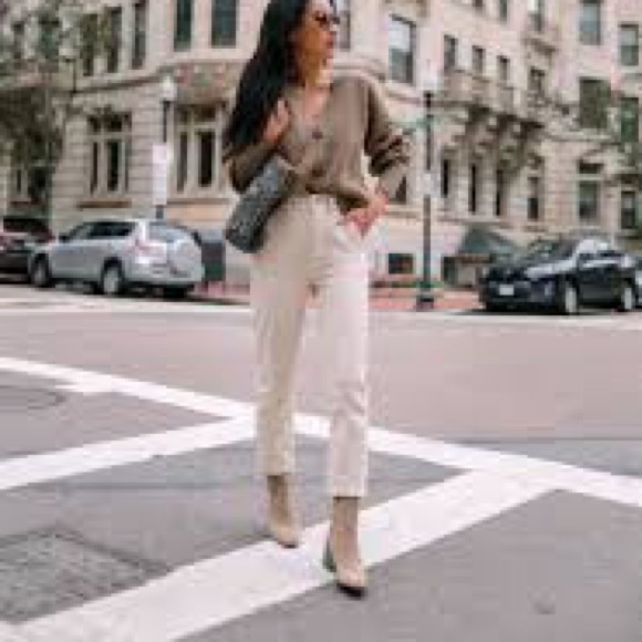 Blonde Chunky Ankle Boots. Waterproof. Sand color 2024. Great condition. 7 - Picture 12 of 12